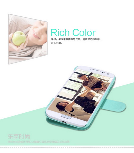 เคสมือถือ-เคส-Samsung-Galaxy-S4-SIV-I9500-ซองหนัง-ฝาพับ-สีสันสดใส